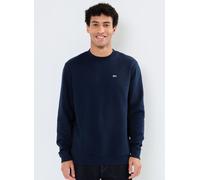 Tommy Jeans Tjm Reg S Flag Fleece Crew Dm0dm20741c1g004 Felpa Pullover, Blue (Dark Night Navy), L Uomo