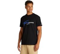 Tommy Jeans Tjm Reg Signtr Dna Tee Ext Dm0Dm20817, Maglietta a Maniche Corte, Uomo, Nero (Black), XXL