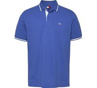 Tommy Jeans Tjm Reg Tipped Polo DM0DM20745 S/S, Blue (Tempo Blue), XS Uomo