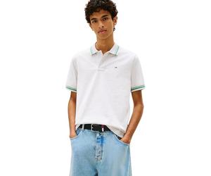 Tommy Jeans Tjm Reg Tipped Polo Ext Dm0dm22700 Polo S/S Uomo (Pacco da 1)