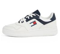 Tommy Jeans Sneakers con Suola Preformata Uomo Scarpe, Blu (Navy), 43