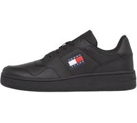 Tommy Hilfiger Sneaker Uomo Retro Basket Essential EM0EM01395BDS Pelle Nera Taglia 45