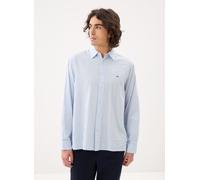 Tommy Jeans - Tjm Rlx Seersucker S DM0DM22785 Blu - Abbigliamento XXL Blu