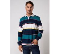 Tommy Jeans - Tjm Rlx Stripe Rugby Multicolore - Abbigliamento XL Multicolore
