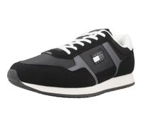 Tommy Jeans Tjm Runner Casual Em0Em01590, Basso Top, Uomo, Nero (Black), 42 EU