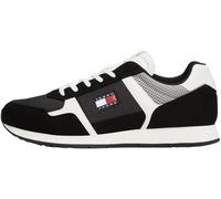 Tommy Jeans Tjm Runner Casual Em0em01590, Basso Top Uomo, Black (Black), 43 EU