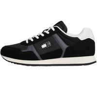 Tommy Hilfiger Black Polyester Men Sneaker - EU45/US12