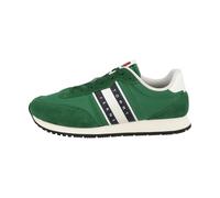 Tommy Jeans Tjm Runner Casual Ess Em0Em01351, Sneaker da Corsa, Uomo, Verde (Terrain), 42 EU