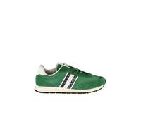 Tommy Jeans Tjm Runner Casual Ess Em0Em01351, Sneaker da Corsa, Uomo, Verde (Terrain), 45 EU