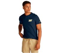 Tommy Jeans Tjm Slim Bubble Print SS Tee Ext Dm0Dm21863, Maglietta a Maniche Corte, Uomo, Blu (Dark Night Navy), XL