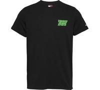 Tommy Jeans Tjm Slim Bubble Print SS Tee Ext Dm0Dm21863, Maglietta a Maniche Corte, Uomo, Nero (Black), XXL