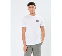 Tommy Jeans Maglietta 'ESSENTIAL' navy / rosso sangue / bianco, Taglia XL