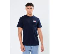 Tommy Jeans T-shirt da uomo alla moda con logo, blu, L