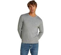 Tommy Jeans Tjm Slim Essential Light Sweater Pullover, Grey (Grey Htr), 5XL Uomo