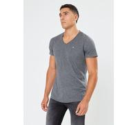 Tommy Jeans - TJM Slim Jaspe V Neck Grigio - Abbigliamento S Grigio