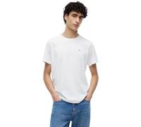 Tommy Jeans Tjm Slim Jersey C Neck Ext Dm0Dm09598, Top in Maglia a Maniche Corte, Uomo, Bianco (White), XL