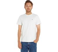 T-shirt Tommy Jeans Classic Neck manica corta bianco - XS