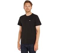 Tommy Jeans Tjm Slim Jersey C Neck Ext Dm0Dm09598, Top in Maglia a Maniche Corte, Uomo, Nero (Black), XXL