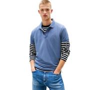 Tommy Jeans Tjm Slim Placket Polo Ext Dm0Dm20676, Polo a Maniche Corte, Uomo, Grigio (Blue Moment), 3XL