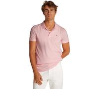 Tommy Jeans Tjm Slim Placket Polo Ext Dm0Dm20676, Polo a Maniche Corte, Uomo, Rosa (Precious Pink), S