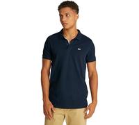 Polo Tommy Jeans Slim Placket manica corta blu scuro - L
