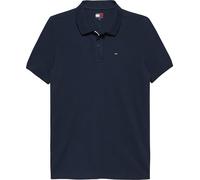 Tommy Jeans Tjm Slim Placket Polo Ext, Polo a Maniche Corte Uomo, Blu (Dark Night Navy), XXL