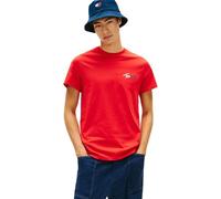 Tommy Jeans Maglietta grigio scuro / rosso chiaro / bianco Uomo Tommy Jeans S