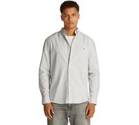 Tommy Jeans Tjm Slim Stripe Oxford Shirt Ext Dm0dm20668, Camicia L/S Uomo, Blue (Dark Night Navy Stripe 668), Blue (Dark Night Navy Stripe 668)