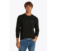 Tommy Jeans - Tjm Slim Waffle Ls T DM0DM20688 Nero - Abbigliamento L Nero