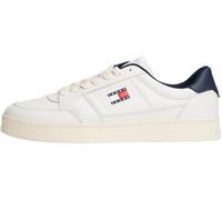 Tommy Jeans Tjm The Greenwich New Ess Em0Em01574, Basso Top, Uomo, Bianco (Ecru/Dark Night Navy), 44 EU