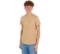 Tommy Jeans TJM XSLIM JASPE C NECK EXT, S/S Knit Tops Uomo, Beige (Tawny Sand), 3XL