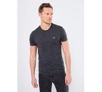 Tommy Jeans - Tjm Xslim Jaspe Htr DM0DM20363 Nero - Abbigliamento L Nero