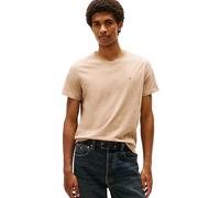 Tommy Jeans Tjm Xslim Jersey Tee Dm0dm04411, Maglietta a Maniche Corte Uomo, Beige (Coastal Taupe), XL
