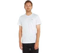 Tommy Jeans Tjm Xslim Jersey Tee Dm0dm04411, Maglietta a Maniche Corte Uomo, Bianco (Classic White), XXL