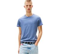 Tommy Jeans Tjm Xslim Jersey Tee Dm0dm04411, Maglietta a Maniche Corte Uomo, Grey (Blue Moment), 4XL Plus