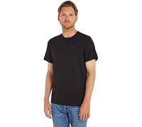 Tommy Jeans Tjm Xslim Jersey Tee Dm0dm04411, Maglietta a Maniche Corte Uomo, Nero (Tommy Black), L