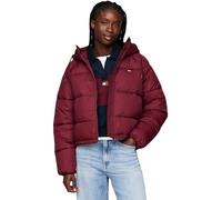 Tommy Jeans Tjw Aspen Puffer Ext Dw0Dw18841, Giacca trapuntata Donna, Viola (Deep Rouge), XXS