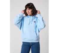 Tommy Jeans - Tjw Bxy Badge Hoodie Blu - Abbigliamento M Blu