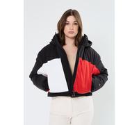 Tommy Jeans - Tjw Crop Flag Puffer DW0DW20550 Nero - Abbigliamento M Nero