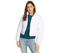 Tommy Jeans Tjw Crp Essential Puffer Dw0Dw18828, Giacca trapuntata Donna, Bianco (White), L