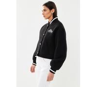 Tommy Jeans - Tjw Crp Wool Varsity Nero - Abbigliamento XS Nero