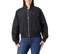 Tommy Jeans Tjw Essential Bomber Jacket Ext Dw0Dw19316, Bomber, Donna, Nero (Black), L