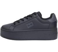 Tommy Jeans TJW Flatform Ess MU EN0EN02918 Low Top, Nero (Nero), 38 EU, Black, 5