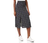 Tommy_Jeans Tjw Outline Print Skirt, Gonna Donna, Nero (Black Gp), 38 (Taglia Produttore: X-Small)