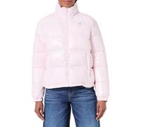 Tommy Jeans Tjw Pckbl HD Ess Pffr Shiny Ext Dw0Dw22039 Piumino, Pink (Light Pink), M Donna
