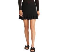Tommy Jeans TJW Pointelle Mini Gonna Ext Gonna Dritta, Nero, S, Nero (Nero), S