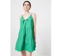 Tommy Jeans - Tjw Poplin Tiered Strappy Dress Verde - Abbigliamento XL Verde