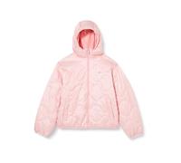 Tommy Jeans TJW QUILTED TAPE HOOD PUFFER EXT DW0DW17242, Donna, Rosa (Ballet Pink), L