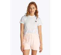 Tommy Jeans - Tjw Reg Badge Tee DW0DW20153 Bianco - Abbigliamento M Bianco