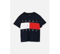 Tommy Jeans - Tjw Reg Flag Ss Tee Blu - Abbigliamento S Blu